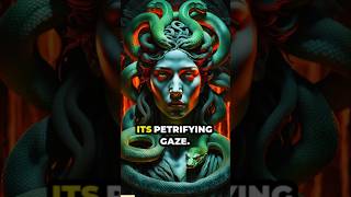 Dark Secret Behind medusa petrified Gaze mythology athena poseidon shorts reels [upl. by Llenet]