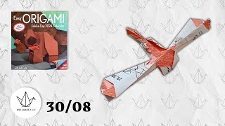 3008  Vibrant Dragonfly  Easy ORIGAMI Calendar 2024 [upl. by Aniela]