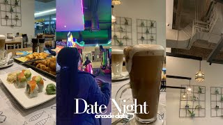 VLOG DATE NIGHT  ARCADE amp SUSHI DATE [upl. by Sussi]