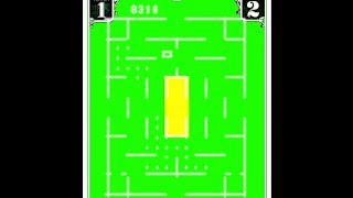 Vectrex Longplay  Clean Sweep  Overlayed [upl. by Ahsikad473]