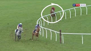 Incredible Horse comes from miles back to win at Chepstow [upl. by Naihs204]