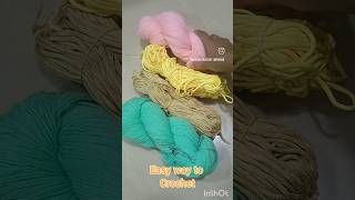 Crochet tutorial tip tricks yarn thread roll tangled mess fuss new crocheteveryday moderncrochet [upl. by Conlen]