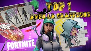 FORTNITE  TOP 1 AVEC LA GRAFFEUSE [upl. by Brink]