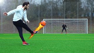 freekickerz vs Hakan Calhanoglu  Ultimate Free Kick Challenge [upl. by Werby]