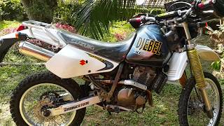 Suzuki Djebel XC 250 Sri Lanka  DR250 RXW [upl. by Ecirtaeb]