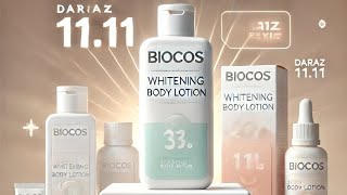 daraz 11 11 2024 whitening body lotion best moisturiser from daraz [upl. by Netsud19]