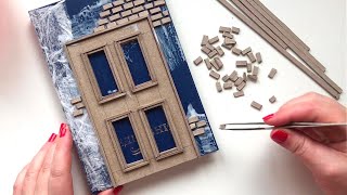 DIY Notepad Decor Idea from cardboard  Diy Notebook Cover [upl. by Prud]