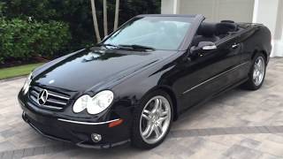 2008 Mercedes Benz CLK550 Cabrio Review and Test Drive by Bill  Auto Europa Naples [upl. by Herm]