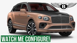 The NEW 2021 Bentley Bentayga  CONFIGURATOR [upl. by Taryn]