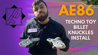 The AE86 gets Techno Toy Tuning Evolved Knuckles [upl. by Nnaid790]