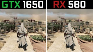 GTX 1650 vs RX 580 Test in 10 Games in 2023 [upl. by Lennox]