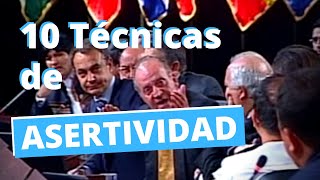 10 Técnicas de ASERTIVIDAD [upl. by Almeta]