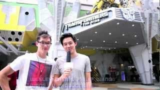 Wong Fu Productions at Universal Studios Singapore [upl. by Mur169]