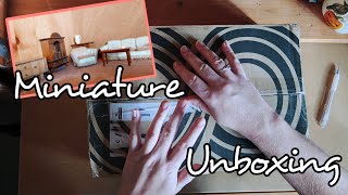 Miniature Unboxing  Dolls House Furniture [upl. by Ithaman]