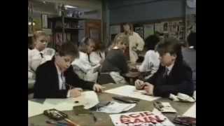 Grange Hill Series 13 episode 2 Natalie and Becky Stevens [upl. by Yednil]