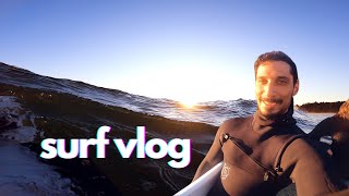 Surfing Long Beach Incinerator Rock  Vancouver Island Canada kook vlog [upl. by Samot]