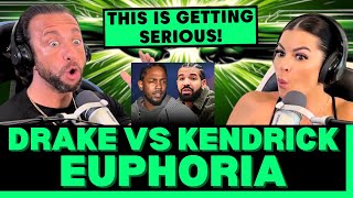 WHAT A RESPONSE Canadians First Time Hearing Kendrick Lamar  Euphoria reaction [upl. by Etnor]