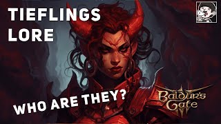 Unraveling the Origins The lore of the Tieflings in Baldurs gate 3 [upl. by Vernen]