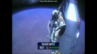 Red Bull Stratos Final Jump  Dayvan Cowboy by Boards of Canada [upl. by Rufe]