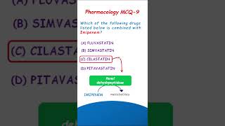 Antibiotics  Pharmacology MCQ9 [upl. by Hayarahs]