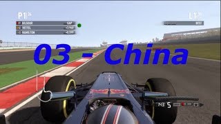 F1 2011 100 Race Length Career 03 China quotPotential Year of the Bullquot [upl. by Pejsach]