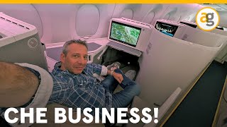 LA BUSINESS CLASS di ITA su A350 ROMA FCO a SAN FRANCISCO SFO PLAY da HONOR V3 [upl. by Laflam368]