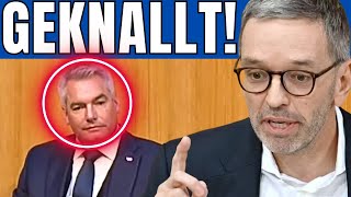 KICKL zerlegt NEHAMMER LIVE im PARLAMENT [upl. by Catina568]