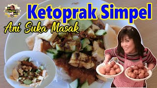 Cara Membuat  Ketoprak Bihun Modern Dengan Selai Kacang [upl. by Ashby]