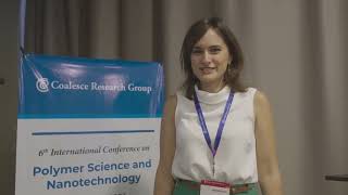 Adamantini Loukodimou  6th International Conference on Polymer Science and Nanotechnology  Spain [upl. by Swope]