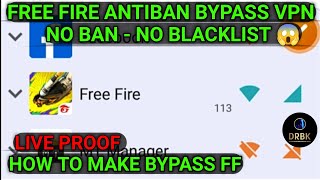 HOW TO MAKE FREE FIRE BYPASS VPN NO BAN 😱 ANTIBAN BYPASS NEW OB46 OBB BYPASS FF MAGIC BULLET BYPASS [upl. by Mcdade]