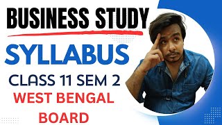 WBCHSE NEW SYLLABUS I Class 11 2ND SEM I BSTD II 202425 II Board Exam westbengalboard wbboard [upl. by Alliw]