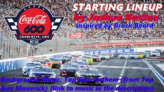 2024 CocaCola 600 Starting Lineup Rebirth Cup Series [upl. by Ydurt287]