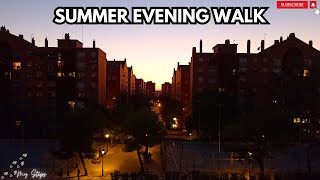 Summer Evening Walk Around Parque Cerro del Tío Pío Madrid [upl. by Alliehs309]