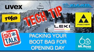 Packing your Kulkea Thermal Trekker Boot Bag with SkiTalkcom [upl. by Doroteya]