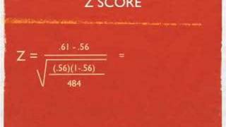 An example of z scores for a proportions [upl. by Adrianne140]