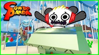 ROBLOX Disney World Ultimate Theme Park Lets Play with Combo Panda [upl. by Atima]