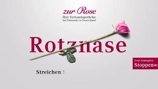 Rotznase Streichen Sie die Schnupfenzeit mit der Apotheke Zur Rose [upl. by Lanos]