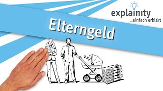 Elterngeld einfach erklärt explainity® Erklärvideo [upl. by Philana]