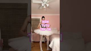 NEW TUTU TRY ON ballerinatutupackagenewballerinaballetnutcrackerlovetryonpackage [upl. by Ecidnarb]