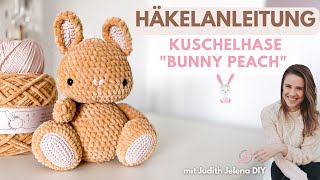 Hase häkeln  Anleitung Kuscheltier  Stofftier für Ostern Amigurumi [upl. by Tommy695]