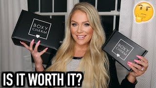 BOXYLUXE vs BOXYCHARM  SEPTEMBER 2019 UNBOXING [upl. by Enelrad]