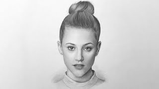 A Portrait Drawing Timelapse  Pencil Drawing [upl. by Nibram]