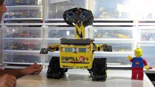 NEW walle LEGO NXT quotzWallE4quot MINDSTORMS [upl. by Brandyn]