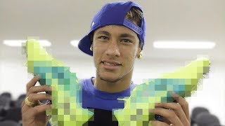 NEYMAR JR SHOWED ME HIS NEW NIKE FOOTBALL BOOTS [upl. by Gweneth]