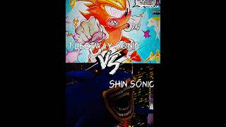 Fleetway vs shin sonic [upl. by Candra990]