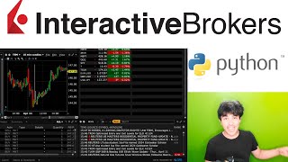 Interactive Brokers TWS API  TradingView Charts Python Tutorial Updated [upl. by Orran473]