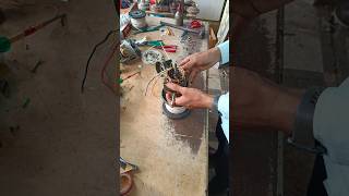 table fan motor repairingshorts [upl. by Rafaelia939]