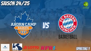 ProB Süd  Saison 202425 AHORN CAMP BASKETS SPEYER vs FC Bayern Basketball II [upl. by Durkin783]