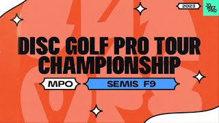 2023 Disc Golf Pro Tour Championship  MPO R3F9Heimburg Robinson Buhr Wysocki  Jomez Disc Golf [upl. by Turmel]