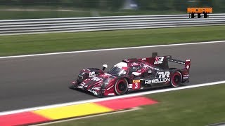 Rebellion R13Gibson LMP1 WEC 6h Spa Francorchamps 2018 [upl. by Hughes]